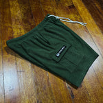 Green Curdoroy Walking Shorts