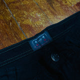 BLACK 8 POCKET CARGO SHORTS